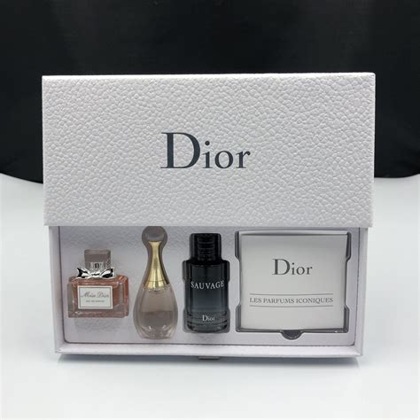 dior miniature perfume set price|christian dior perfume sampler set.